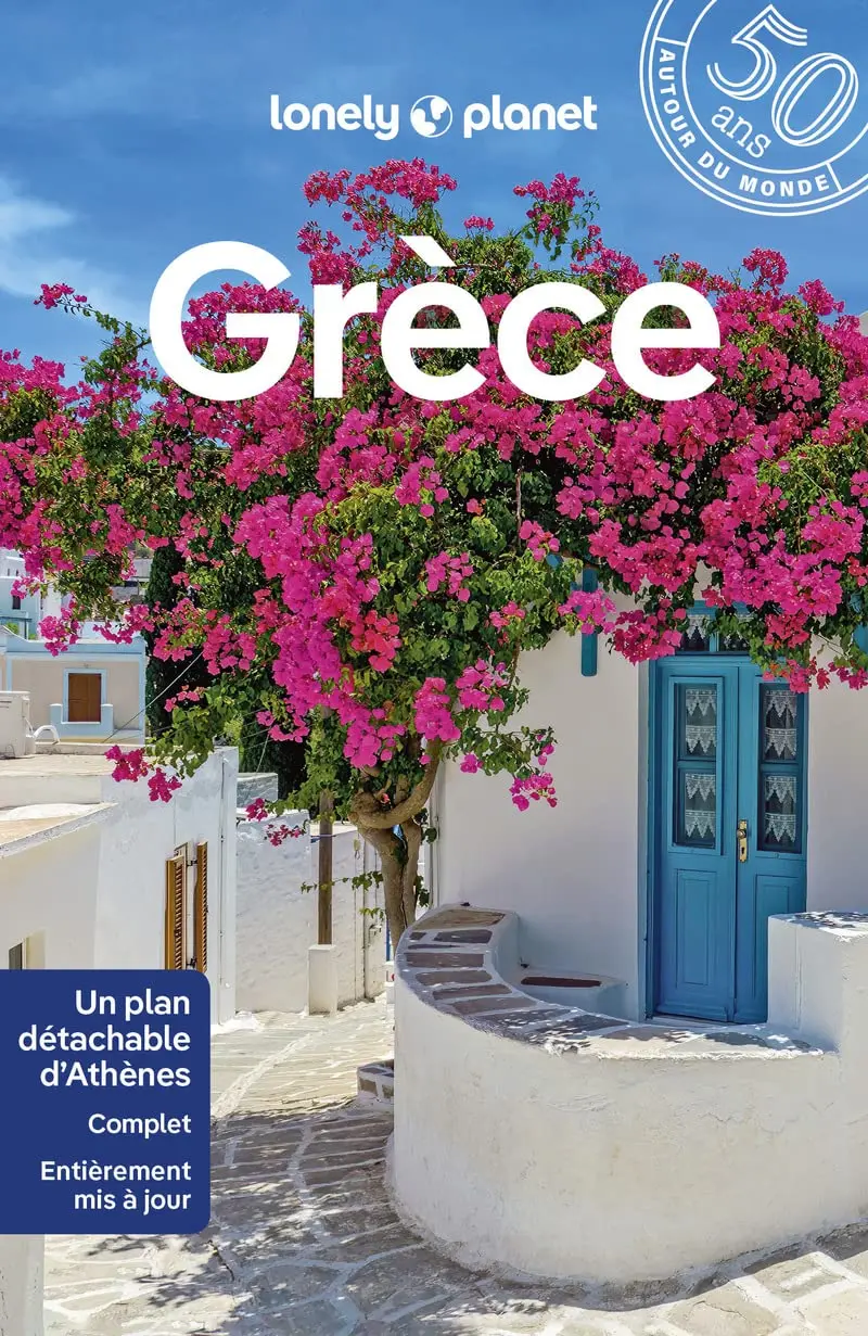 Couverture du livre Guide Grèce Lonely Planet