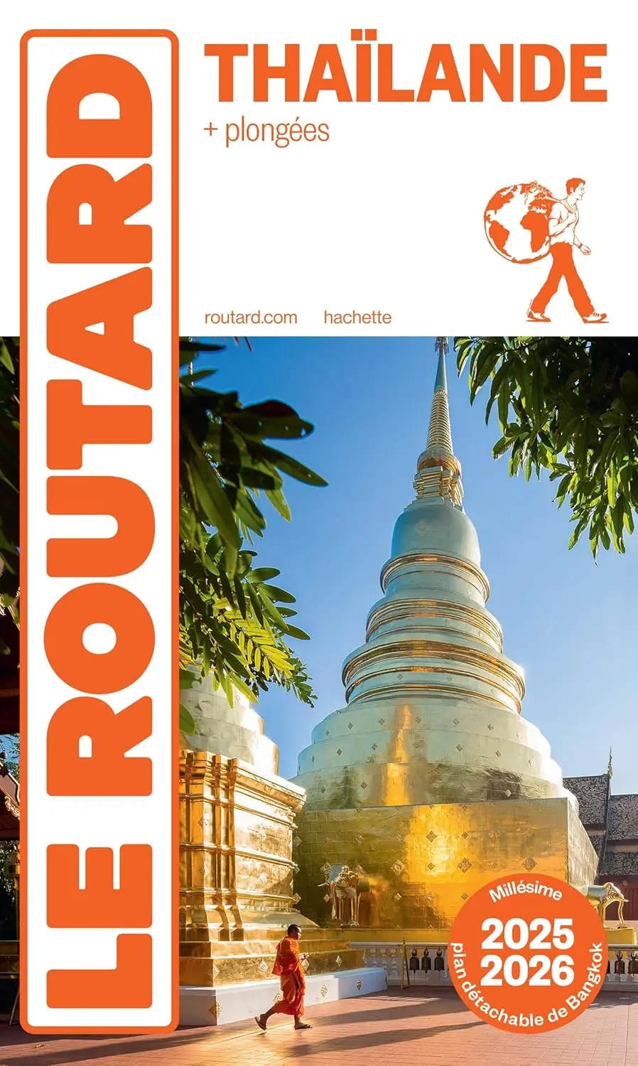 Couverture du livre Guide du Routard Thaïlande 2025 2026